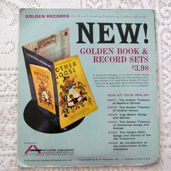 45 RPM KID'S RECORDS, LOT of 4 VINTAGE LULLABIES, THE SWING, THREE BLIND MICE + - Picture 8 of 16